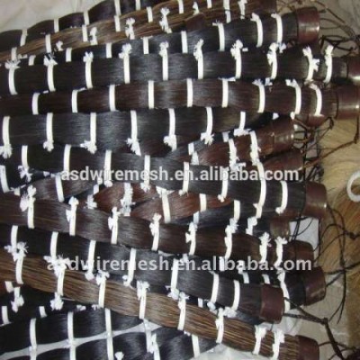 white horse tail hair/horse hair tail extensions